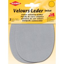 KLEIBER Velour-Aufbügelflecken oval 100 x 130 mm...