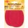 KLEIBER Mini-Cord-Flecken 110 x 85 mm rot 2 Stück