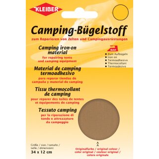 KLEIBER Quick-Camping-Bügelstoff 340 x 120 mm sand