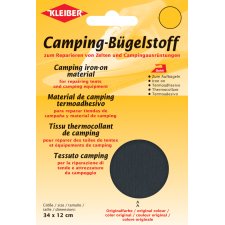 KLEIBER Quick-Camping-Bügelstoff 340 x 120 mm anthrazit
