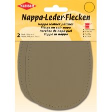 KLEIBER Nappa-Lederflecken oval 100 x 125 mm beige 2...