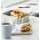 APS Lunchbox "M" aus mattiertem Edelstahl 0,8 Liter