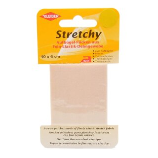 KLEIBER Stretchy-Bügel-Flicken 400 x 60 mm creme