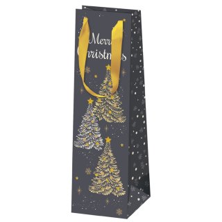 SUSY CARD Weihnachts-Flaschentüte "X-mas night"