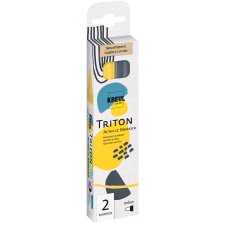 KREUL Acrylmarker TRITON Acrylic Marker 2er-Set Natural