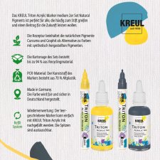 KREUL Acrylmarker TRITON Acrylic Marker 2er-Set Natural