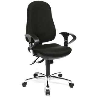 Topstar Bürodrehstuhl "Support SY Deluxe" schwarz