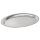 APS Serviertablett KAFFEEHAUS oval Edelstahl matt (B)265 x (T)190 x (H)10 mm