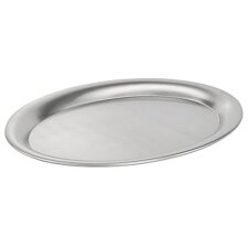 APS Serviertablett KAFFEEHAUS oval Edelstahl matt (B)290...