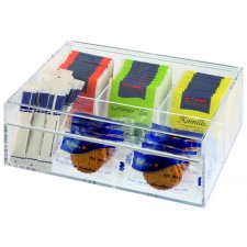 APS Teebox / Multibox aus Kunststoff transparent