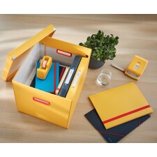 LEITZ Ablagebox Click & Store Cosy Cube blau
