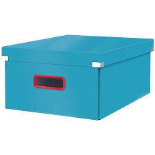 LEITZ Ablagebox Click & Store Cosy L blau