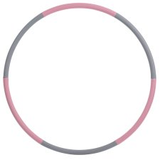 SCHILDKRÖT Fitness-Hoop 900 mm grau/rosa