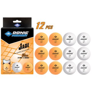 DONIC SCHILDKRÖT Tischtennisball "Jade" 12er Box sortiert