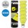 TALBOT torro Badmintonball Tech 350 medium gelb/blau 6 Stück