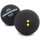 UNSQUASHABLE Squashball schwarz extra langsam 2er Blister