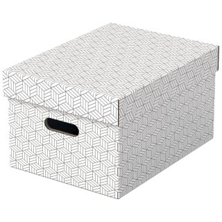 Esselte Aufbewahrungsbox Home L 3er Set weiß