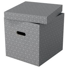 Esselte Aufbewahrungsbox Home Cube 3er Set grau