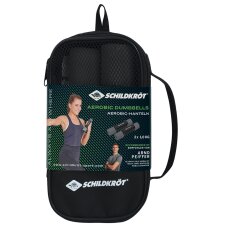 SCHILDKRÖT Soft-Hanteln 1,0 kg Set schwarz/anthrazit