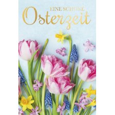 SUSY CARD Oster-Grußkarte "Bunte Eier auf...