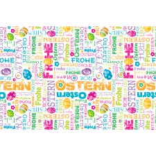 SUSY CARD Oster-Geschenkpapier "Happy Easter"...