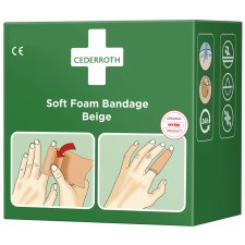CEDERROTH Pflaster "Soft Foam Bandage" beige