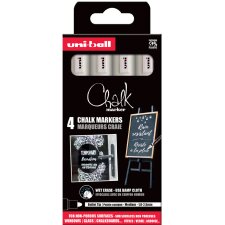 uni-ball Kreidemarker Chalk marker PWE5M/4 PF BL 4er Etui...