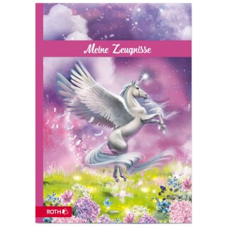 ROTH Zeugnismappe "Pegasus" DIN A4 inkl. 10 PP-Hüllen