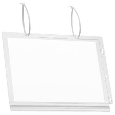 DURABLE Plakattasche wasserdicht DIN A4 mit Kabelbinder 5...
