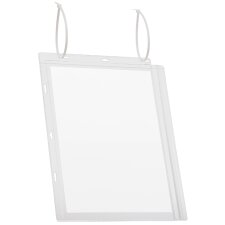 DURABLE Plakattasche wasserdicht DIN A3 mit Kabelbinder 5...