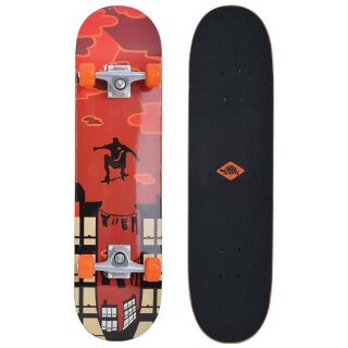 SCHILDKRÖT Skateboard Kicker 31" Red Parkour