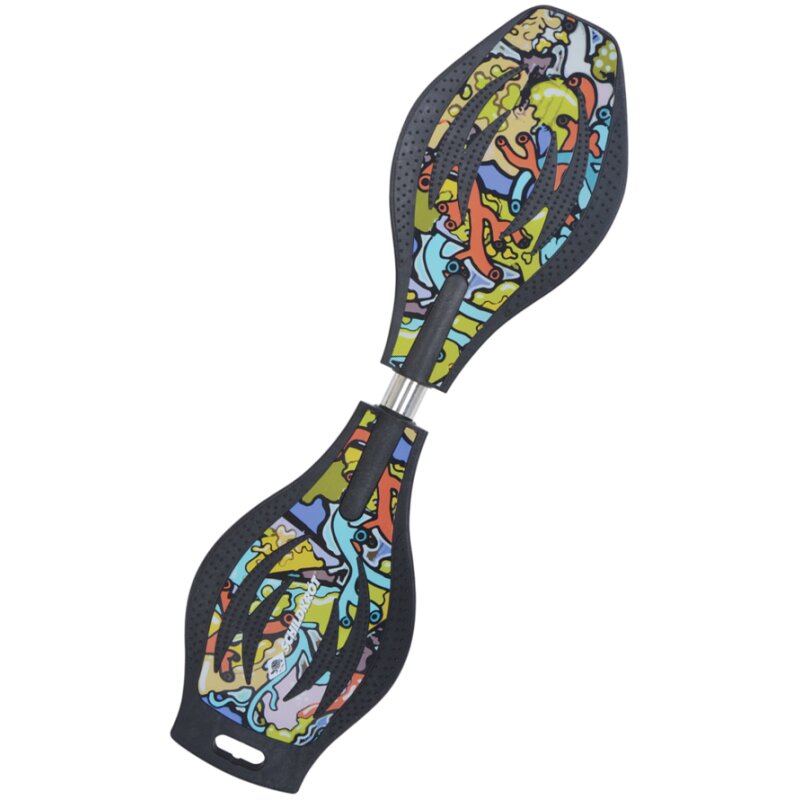 Schildkröt Waveboard Good Vibes, Leggero ed Agile, Tavola Larga com Superficie Antiscivolo Schildkröt Waveboard Good Vibes, Leggero ed Agile, Tavola Larga com Superficie Antiscivolo