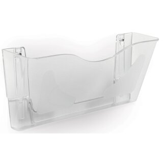 deflecto Wandprospekthalter "DocuPockets" DIN A4 quer