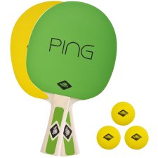 DONIC SCHILDKRÖT Ping Pong Set grün/gelb