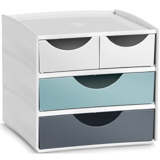CEP Mini-Schubladenbox MyCube Riviera 4 Schübe