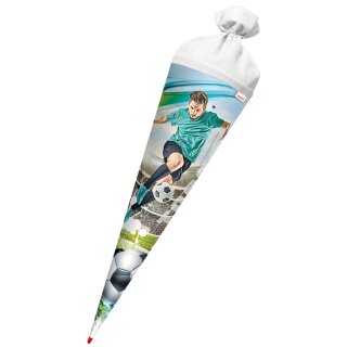 ROTH Schultüte "Fußballstar" rund 700 mm mit Effekt