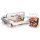 deflecto Caddy-Organizer stapelbar weiß/transparent