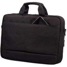 STOP Notebook-Tasche RPET aus reyceltem PET schwarz