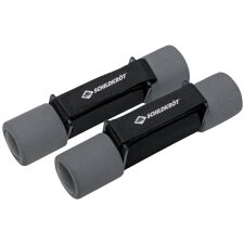 SCHILDKRÖT Soft-Hanteln 0,5 kg Set schwarz/grün