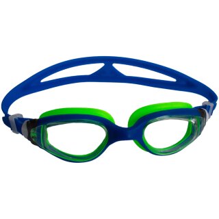SCHILDKRÖT Junior Schwimmbrille "Capri" blau/grün