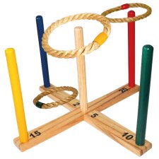 SCHILDKRÖT Ringwurfspiel "Ring Toss" aus Holz