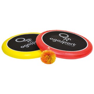 SCHILDKRÖT ogoSport Ballspiel-Set Farbe: gelb / rot