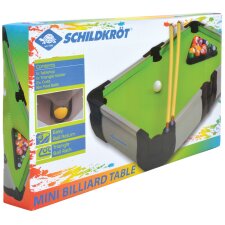 SCHILDKRÖT Mini Tischbillard (B)500 x (T)30 x (H)90 mm
