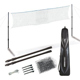 TALBOT torro Badminton Netzgarnitur Teleskop leichtes Freizeit-Nylonnetz