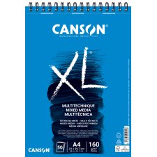 CANSON Studienblock XL MIXED MEDIA DIN A4 weiß 50...