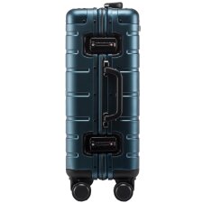 ALUMAXX Reisetrolley mit Vollalukoffer blau