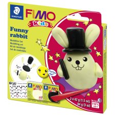 FIMO kids Modellier-Set "Funny rabbit" Blister