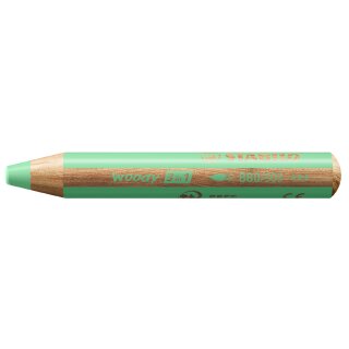 STABILO Multialentstift woody 3 in 1 rund pastellgrün