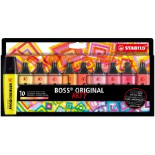 STABILO Textmarker BOSS ORIGINAL 10er Karton-Etui ARTY