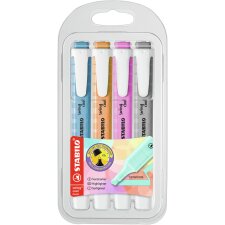 STABILO Textmarker swing cool Pastel 4er PET-Etui